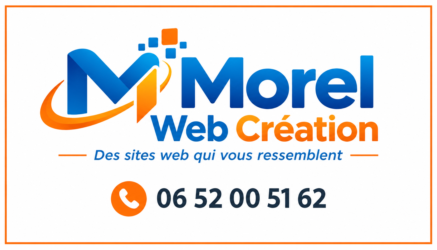 Carte de visite Morel Web Création